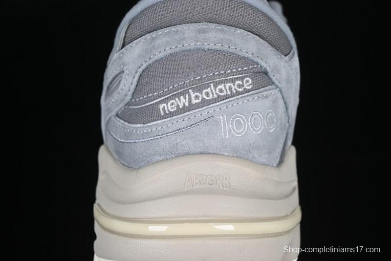 New Balance 1000 Series Retro Dad Style Low-Top Casual Running Shoes - M1000KQ