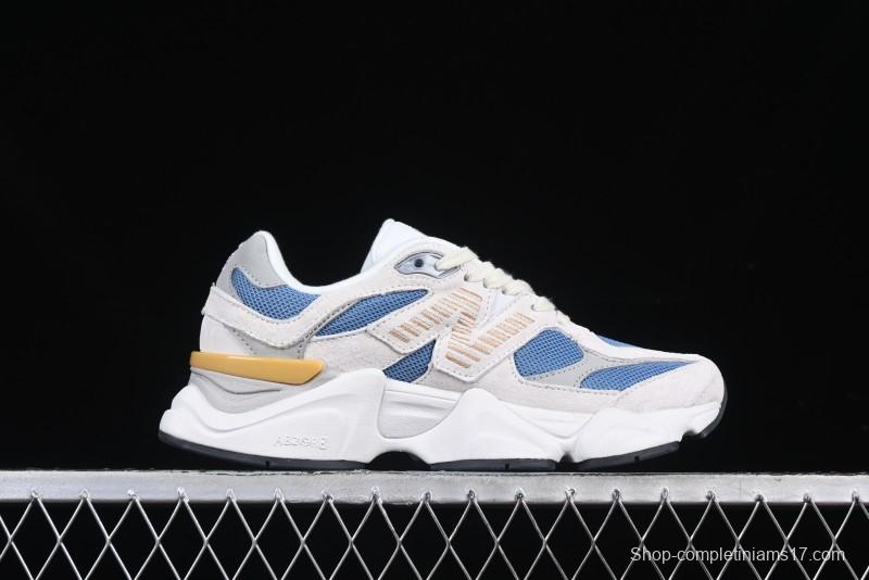 New Balance NB9060 Series Retro Casual Running Shoes with ABZORB Cushioning - U9060FM