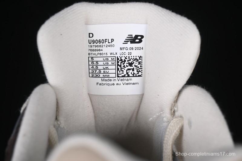 New Balance NB9060 Series Retro Casual Running Shoes with ABZORB Cushioning - U9060FLP