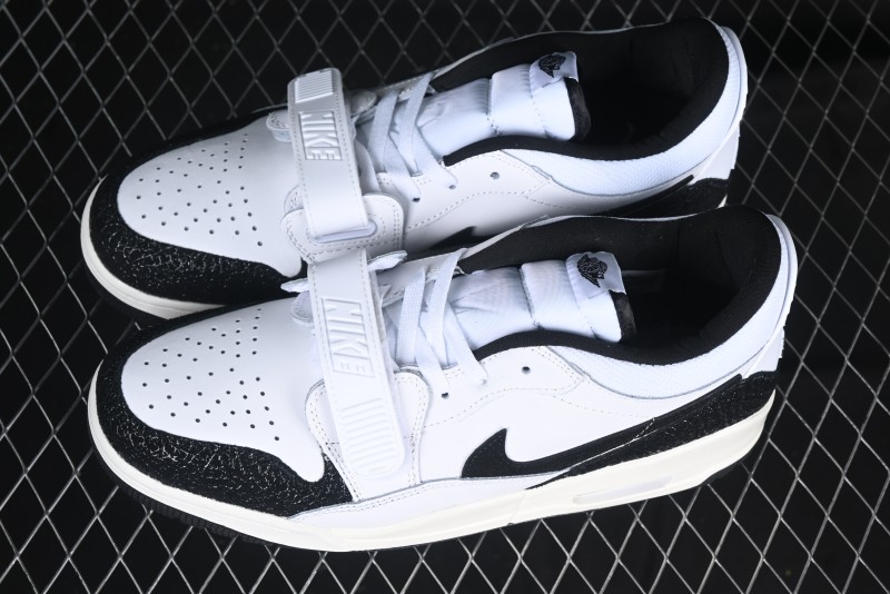 Nike Air Jordan Legacy 312 Low Sneakers with Velcro Strap and Triple Design - FQ7827-110