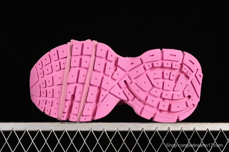 Balenciaga Phantom Sneaker Ten-Gen Trend Running Shoes with Transparent Heel Strap - W3XDC5000