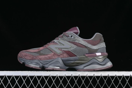 New Balance 9060 Retro Casual Running Sneakers with ABZORB Cushioning Technology - U9060BCG