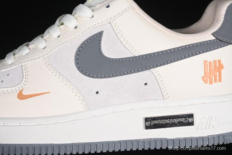 Nike Air Force 1 '07 Low UN Collaboration Beige Grey Metal Tag Casual Sneakers - DF0188-023