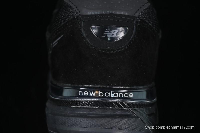 New Balance 990 Series Premium Retro Running Shoes with Carbon Midsole - M990BB4