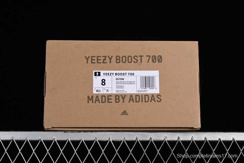 Adidas Yeezy Boost 700 Analog Running Shoes with 3M Reflective Design - EG7596