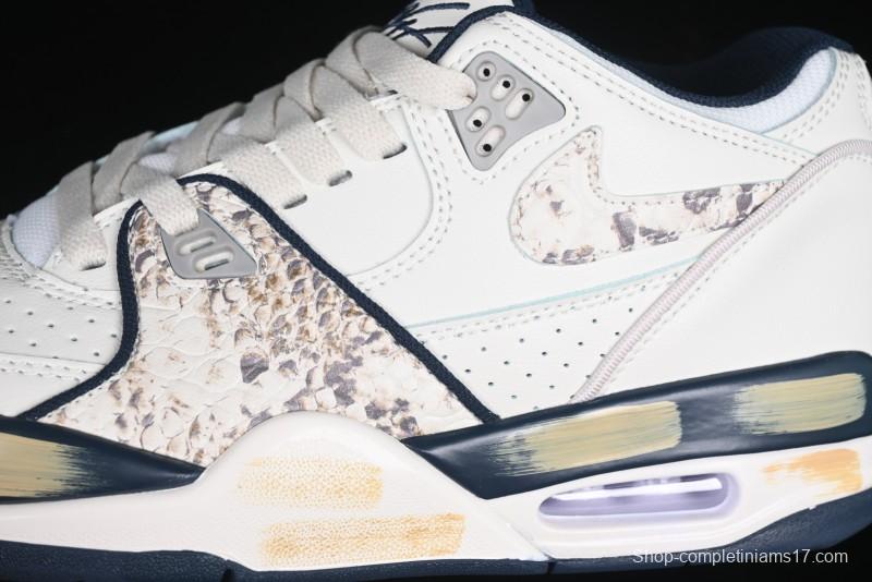 Nike Air Flight 89 Low Year of the Snake Theme Air Cushion Basketball Shoes - FQ8256-001