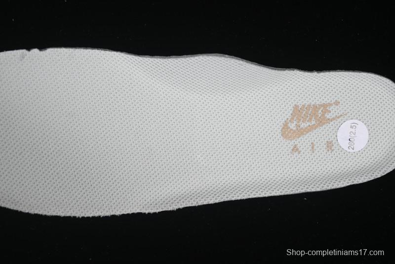 Nike Air Force 1 '07 Low QR Code Metallic Gold Star Sneakers Low-Top Casual Shoes - CU1836-965