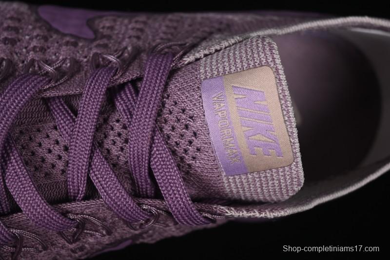 Nike Vapormax Flyknit Breathable Casual Running Shoes with Full-Length Air Cushion - 849557-500