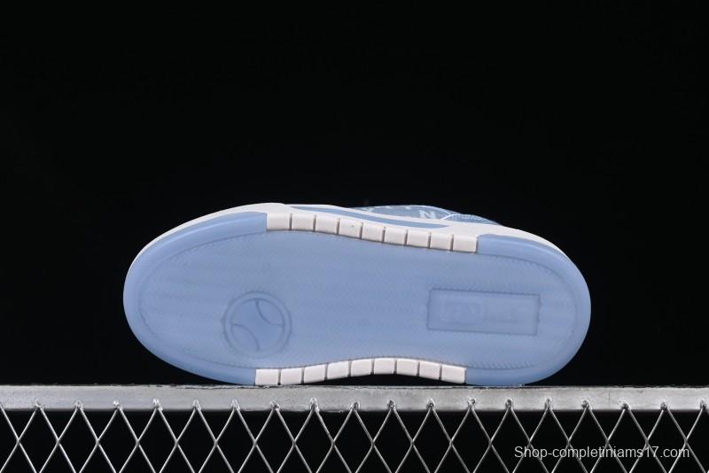 New York Yankees Chunky Liner Mid Denim Monogram Platform Sandals - 3ASXD065N50BLS