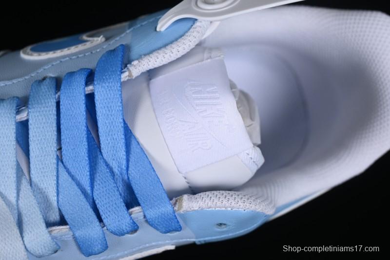 Nike Air Force 1 '07 Low Triple Color Gradient Minimalist Hand-Drawn Casual Sneakers - CW2288-951