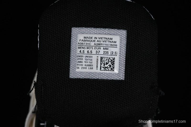 Converse All Star Lift Platform Sneakers with Daisy Stitch Detail - A08731C