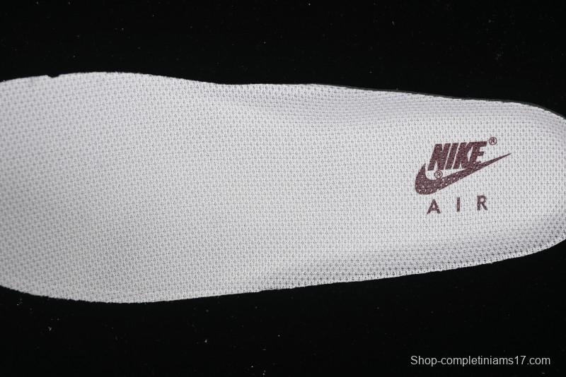 Nike Air Force 1 '07 Low The North Face Collaboration Burgundy Swoosh Casual Sneakers - KK1988-042