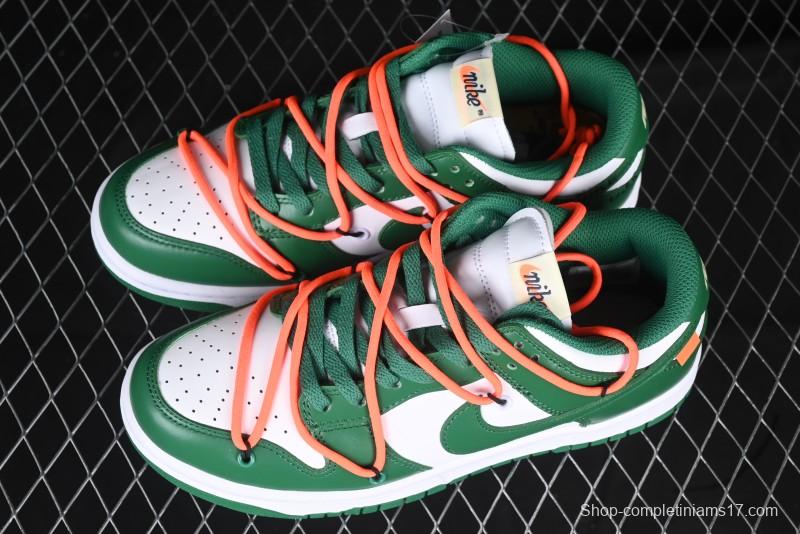 Off-White x Futura x Nike Dunk Low OW Collaboration Sneakers - CT0856-100