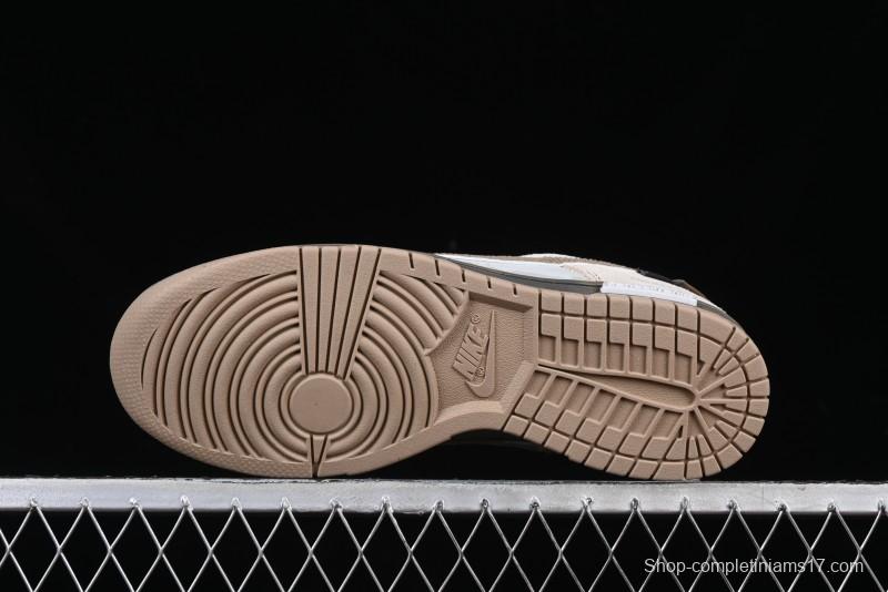 Nike Dunk Low Panda Prank Pioneer Project Jupiter Black Grey Low Top Casual Sneakers - HQ1175-240