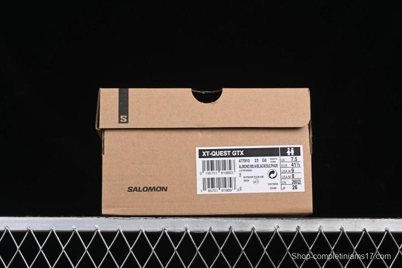 Salomon XT-Quest Outdoor Trail Running Shoes with SENSIFIT Technology and CONTAGRIP Outsole - 477810-23