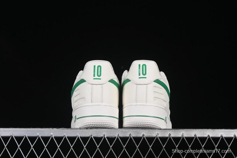 Nike Air Force 1 '07 Low Ted x Portland Collaboration Reflective Green Sneakers - DD8959-707