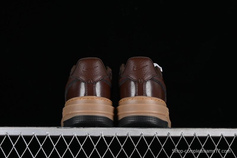 Nike Air Force 1 Low Luxe Casual Sneakers with Thick Sole and Waterproof Design - DM2451-200