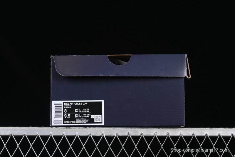 Nike Air Force 1'07 Low Casual Sneakers with Full-Length Air Cushion - HQ2037-100