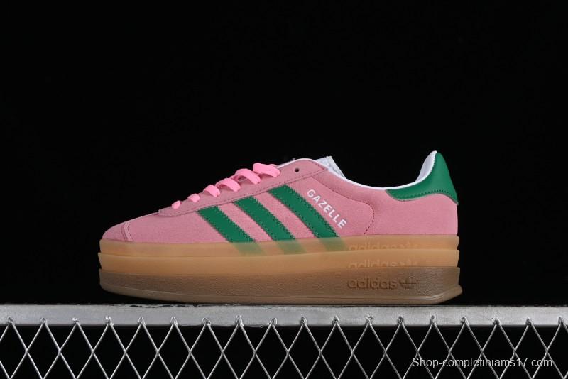Adidas Originals Gazelle Bold IE0420 Low-Top Slip-Resistant Wear-Resistant Casual Sneakers - IE0420