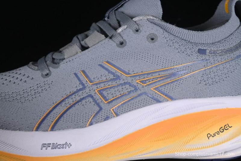 Asics Gel-Nimbus 26 Retro Breathable Casual Shoes Cushioned Men's Durable Running Shoes - 1011B794-020