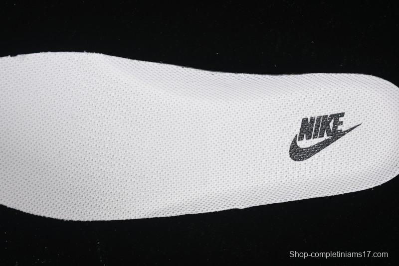 Nike Air Force 1 '07 Low Stussy Collaboration Black Grey Outsole Low-Top Casual Sneakers - SJ6698-017