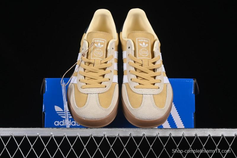 Adidas Originals Gazelle Indoor JI3523 Retro Casual Slip-Resistant Wear-Resistant Low-Top Sneakers - JI3523