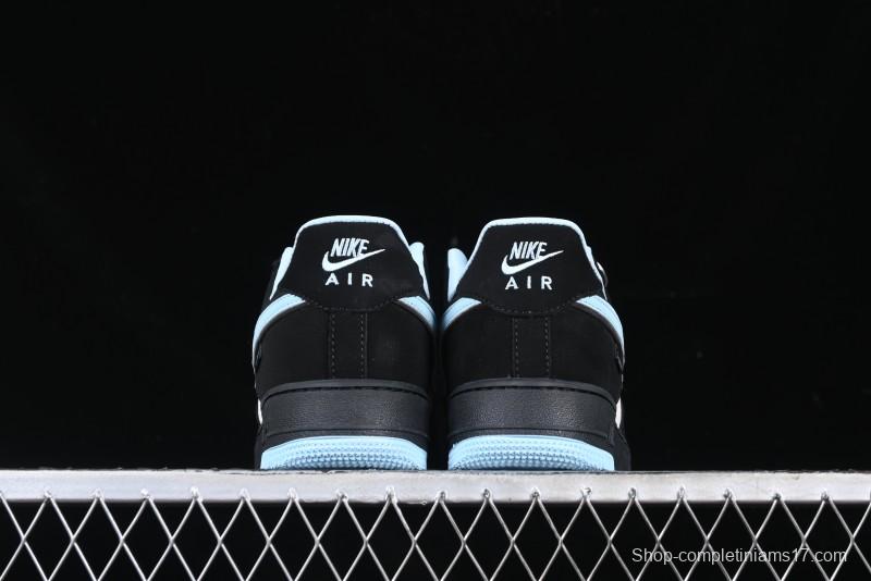 Nike Air Force 1 '07 Low Supreme Collaboration Tiffany Blue Low-Top Casual Sneakers - DF0188-025