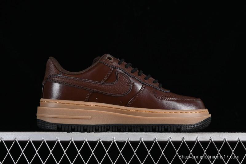 Nike Air Force 1 Low Luxe Casual Sneakers with Thick Sole and Waterproof Design - DM2451-200