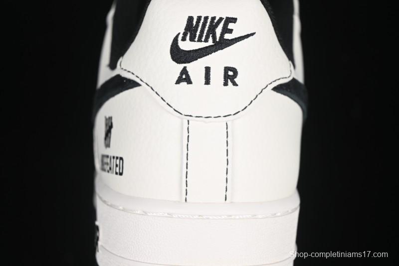 Nike Air Force 1 '07 Low UN Collaboration - Pig Eight Rice Black Line Casual Sneakers - BB7518-017