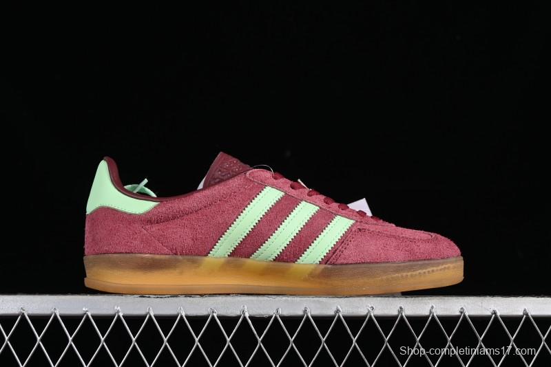 Adidas Originals Gazelle Indoor IH7487 Retro Casual Slip-Resistant Wear-Resistant Low-Top Skate Shoes