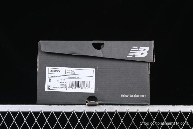 New Balance 9060 Retro Casual Running Sneakers with ABZORB Cushioning Technology - U9060BPM