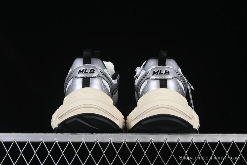 New York Yankees MLB Winner Chunky Height Increasing Thick Sole Running Shoes - 3ASHWD15N50IVS