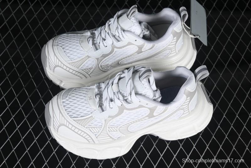 GG-CC Casual Running Shoes with Irregular Design for Trendy Look - 5509 White