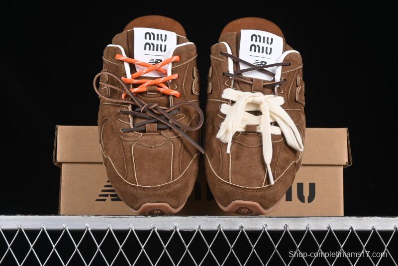 MiuMiu x New Balance 530 Low-Top Classic Retro Casual Slip-On - AJD4