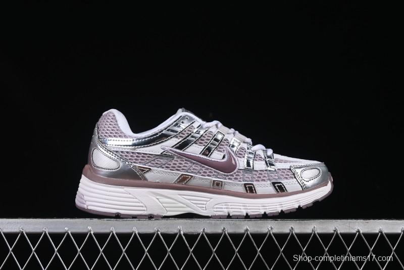 Nike P-6000 Metallic Chrome Runner - Sleek & Stylish Performance Sneakers