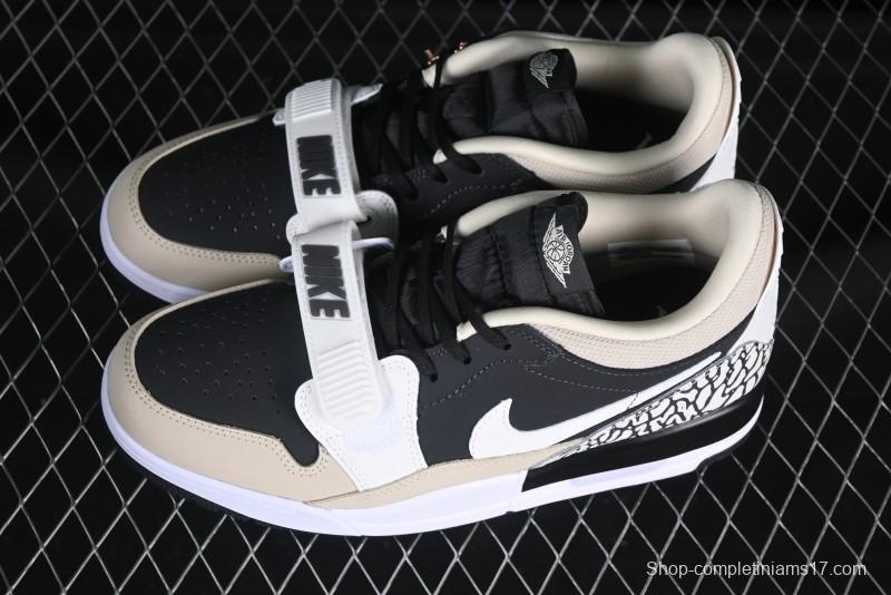 Nike Air Legacy 312 Low "Black/Sail/White" - Premium Style with Elephant Print Details