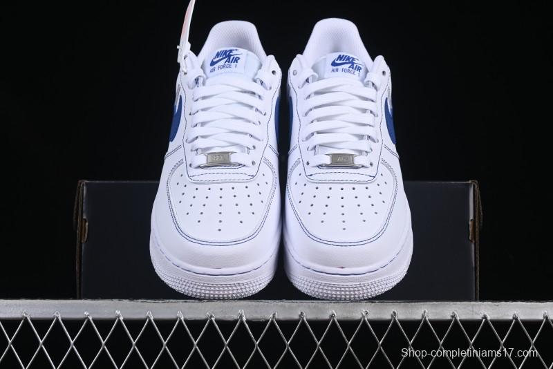 Nike Air Force 1 Low White & Blue – Iconic Leather Sneakers