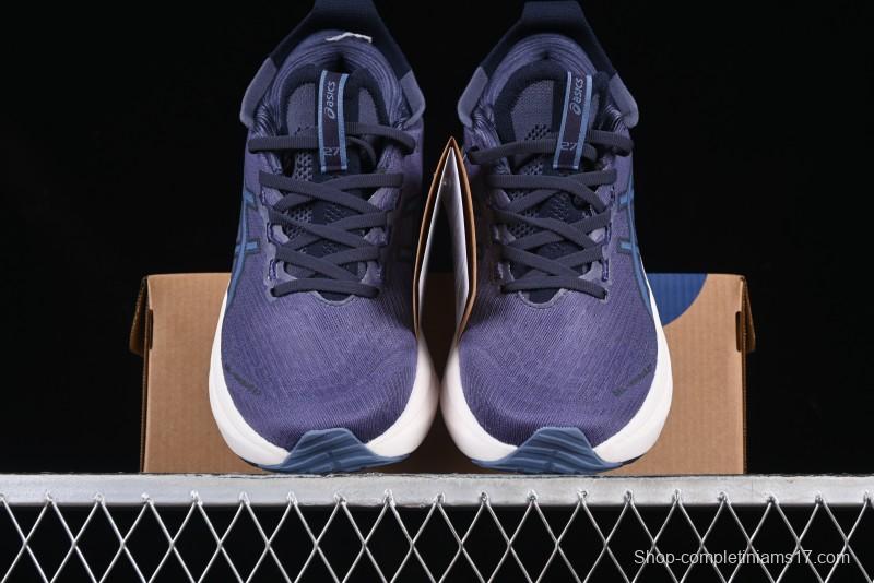 Asics Gel-Nimbus 27 Retro Breathable Casual Shoes Cushioned Men's Durable Running Shoes - 1011B956-500