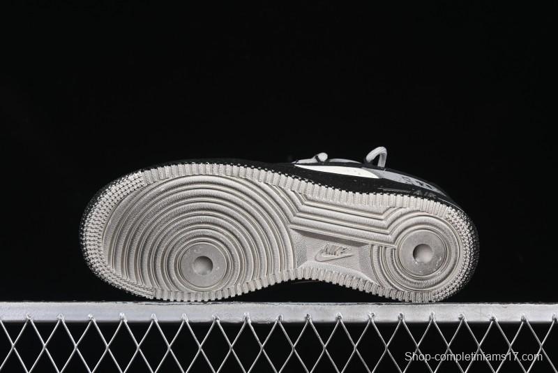 Nike Air Force 1'07 Low Star Graffiti Hand-Painted Casual Sneakers with Full-Length Air Cushion - XV7981-476
