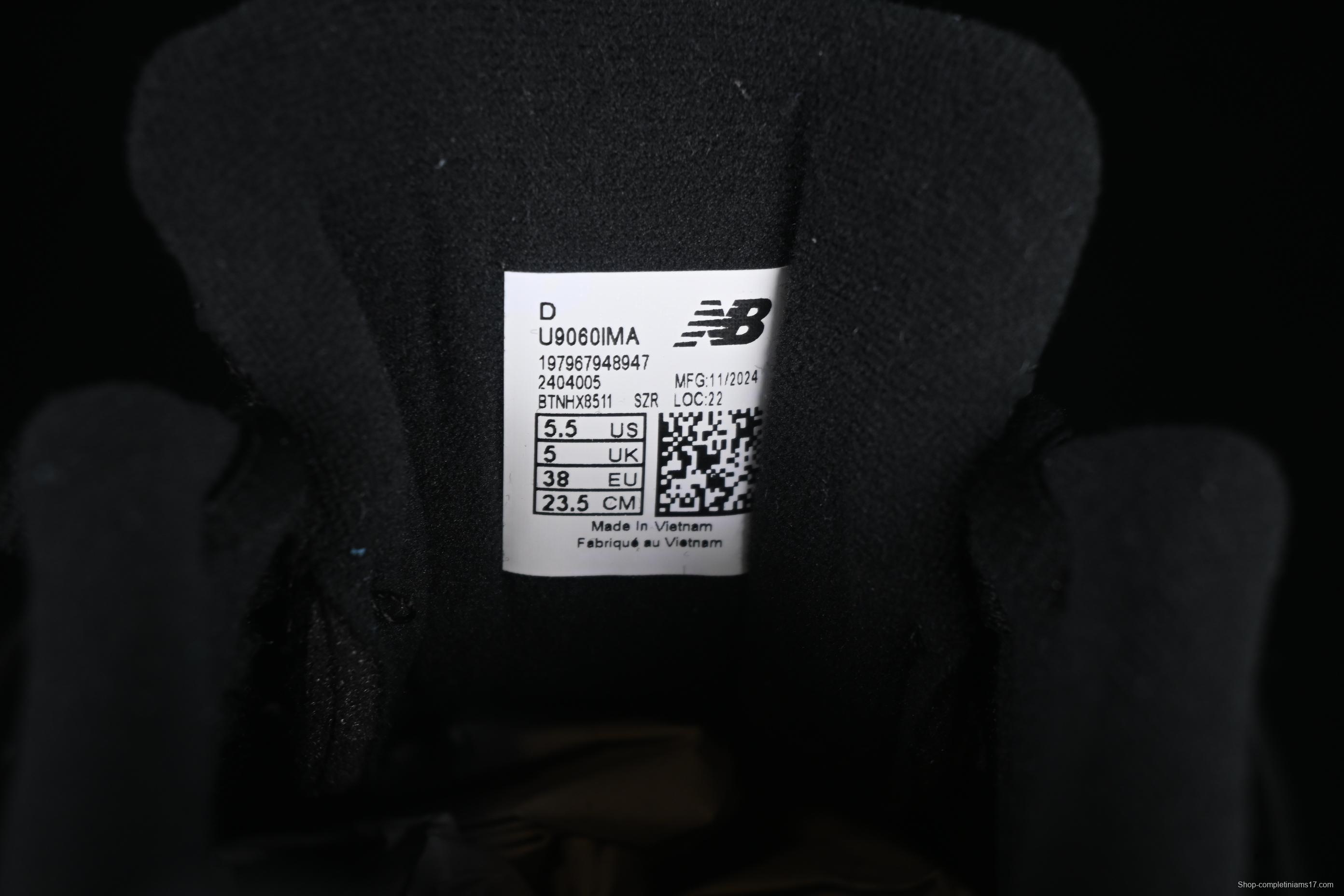 New Balance Joe Freshgoods x New Balance 9060 Retro Running Sneakers with ABZORB Cushioning - U9060IMA