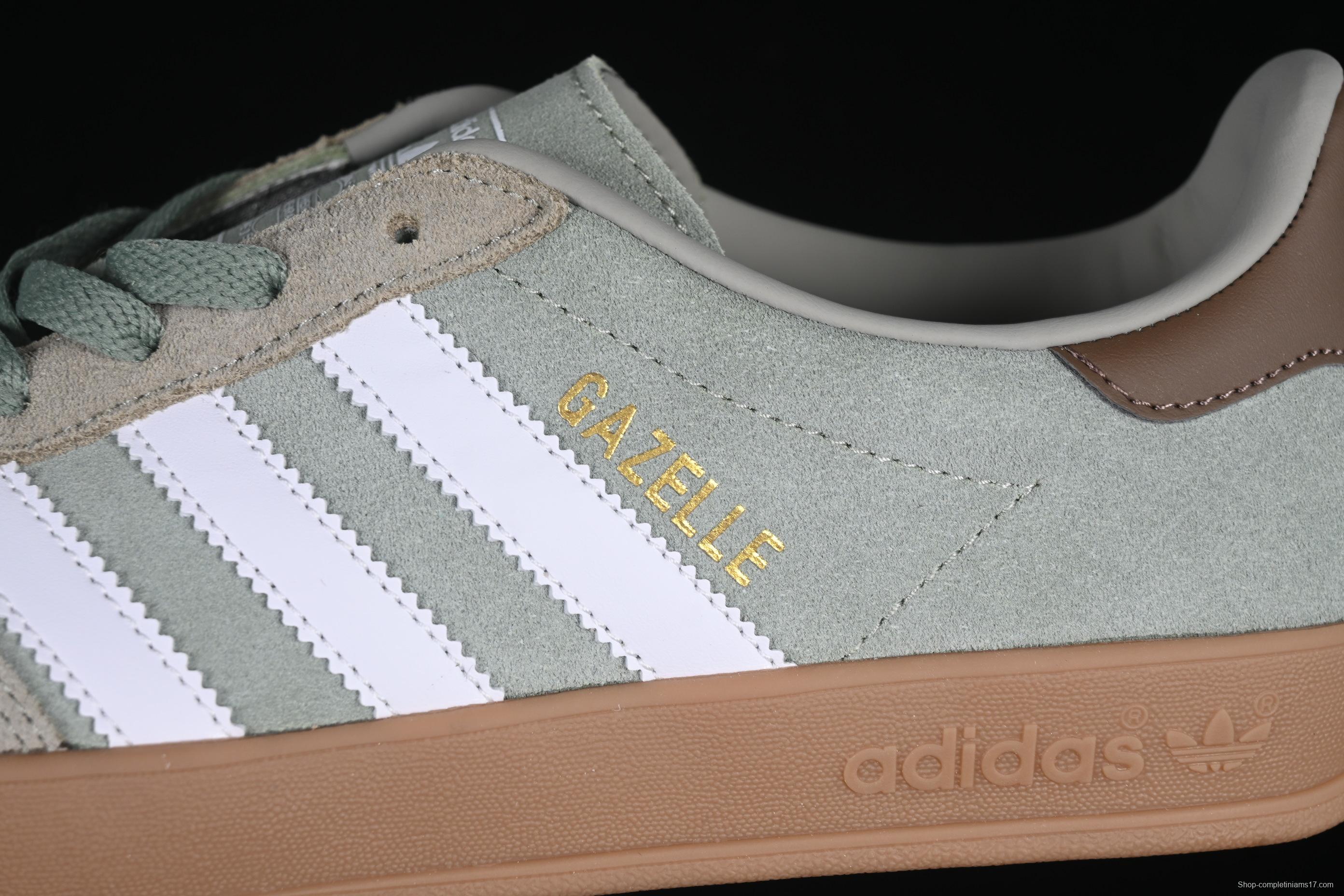 Adidas Originals Gazelle Indoor JI3526 Retro Casual Slip-Resistant Wear-Resistant Low-Top Sneakers - JI3526