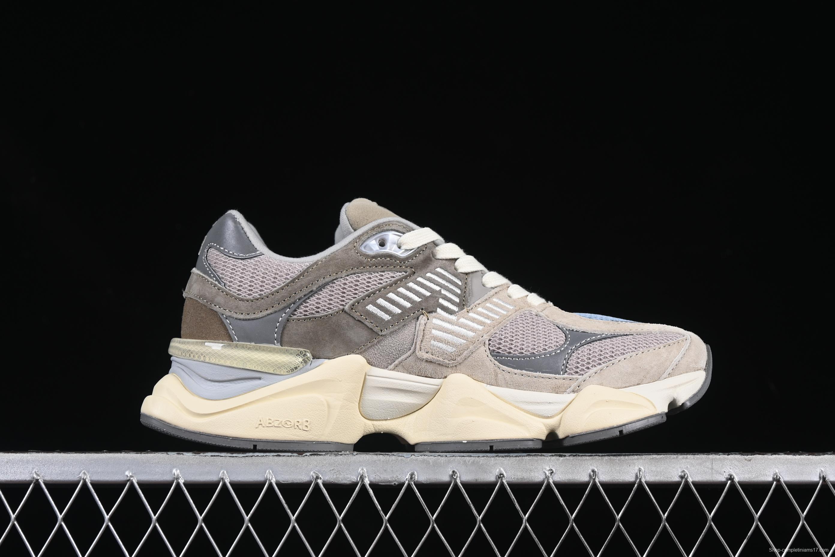 New Balance 9060 Retro Casual Running Shoes with ABZORB Cushioning Technology - U9060MUS