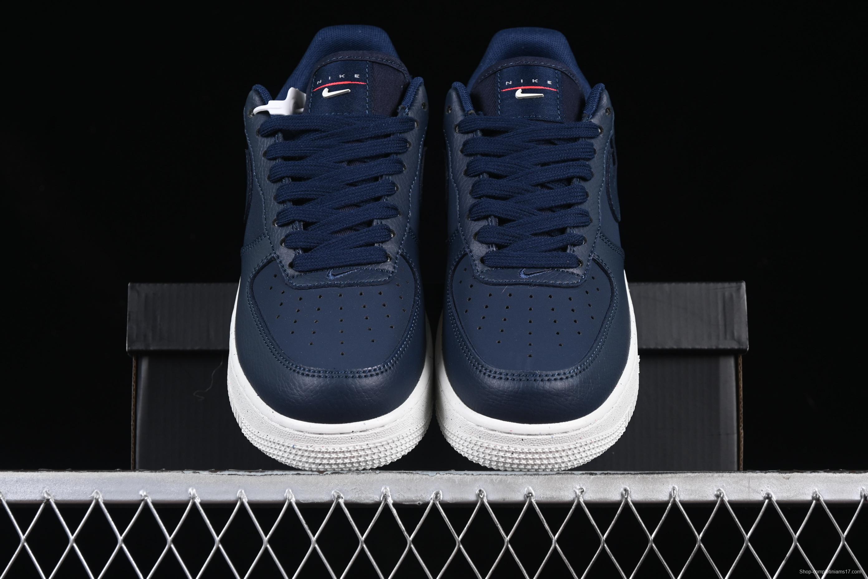Nike Air Force 1'07 Low Casual Sneakers with Full-Length Air Cushion - DZ2708-100