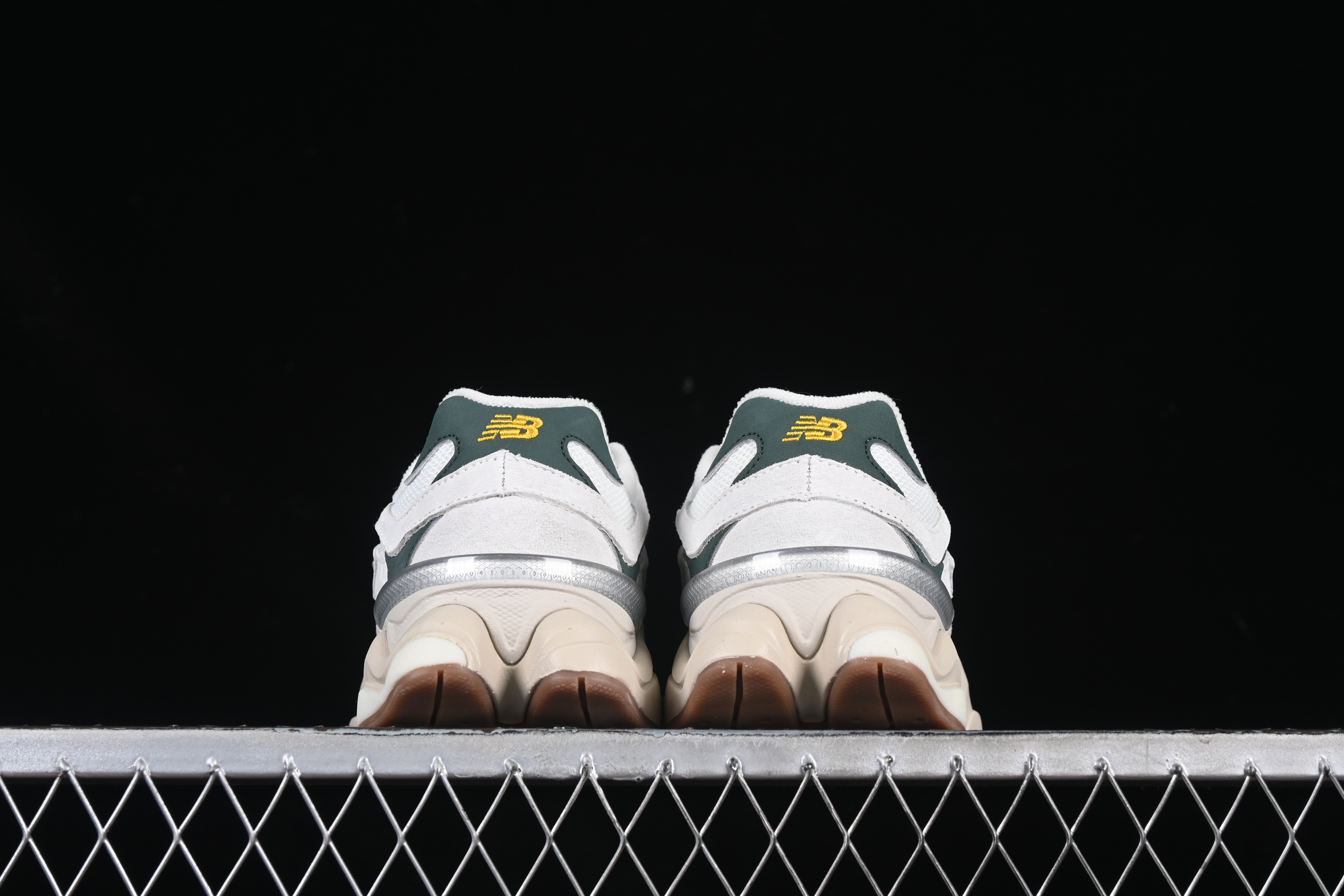 New Balance NB9060 Series Retro Casual Running Shoes with ABZORB Cushioning - U9060AGG