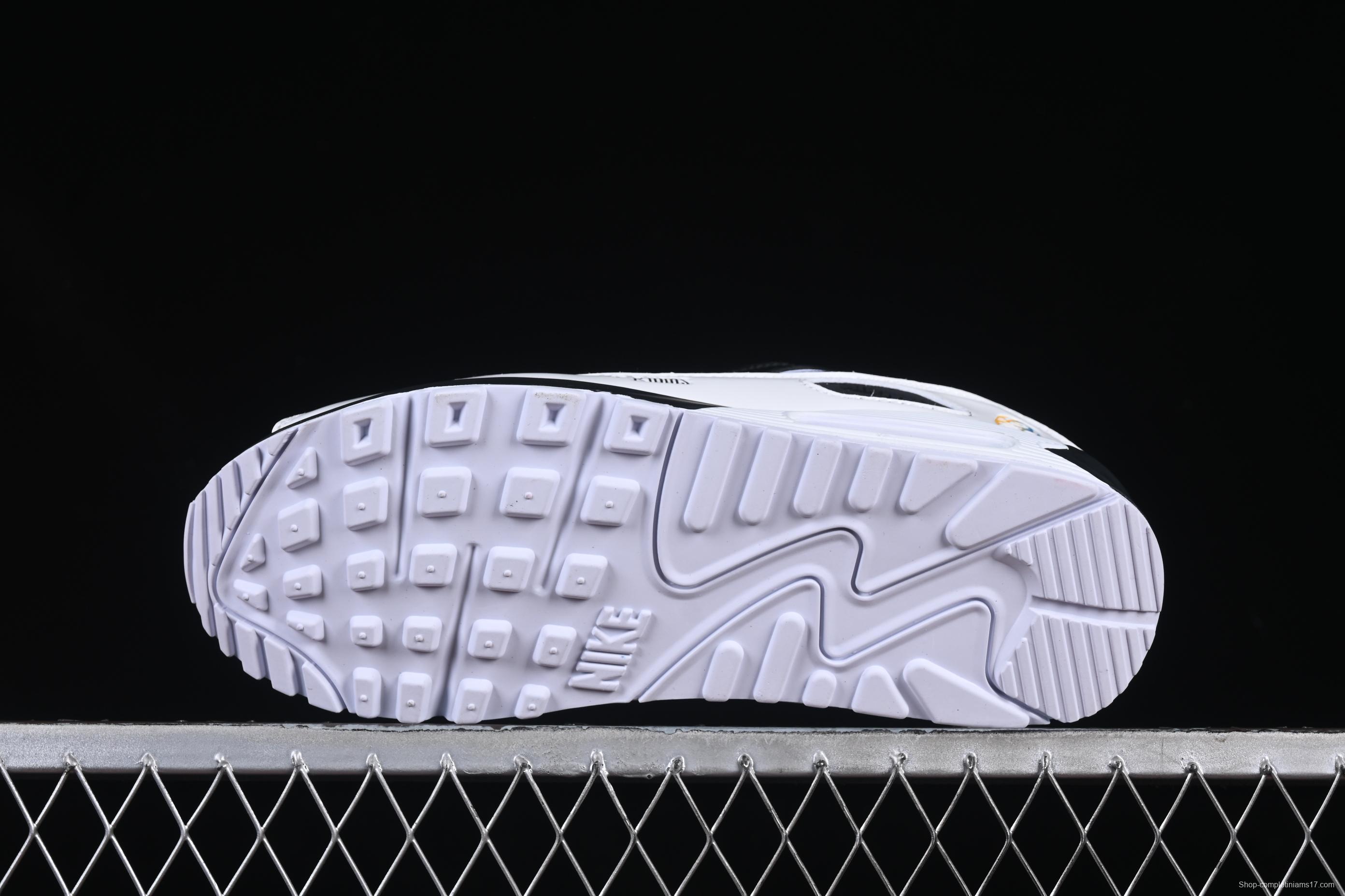 Nike Air Max 90 Retro Running Shoes with Visible Air Cushion - DM6178-010