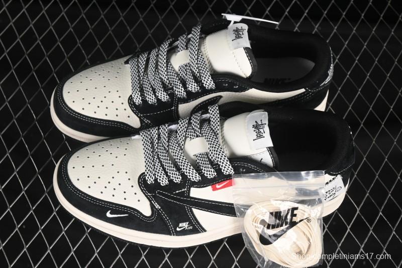 Nike Travis Scott x Fragment Design x Air Jordan 1 Low OG SP AJ1 Sneakers - YX5066-299