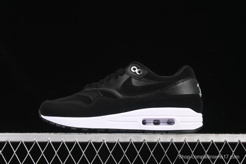 Nike Air Max 1 Retro Running Shoes with Half-Sole Air Cushion - 875844-001