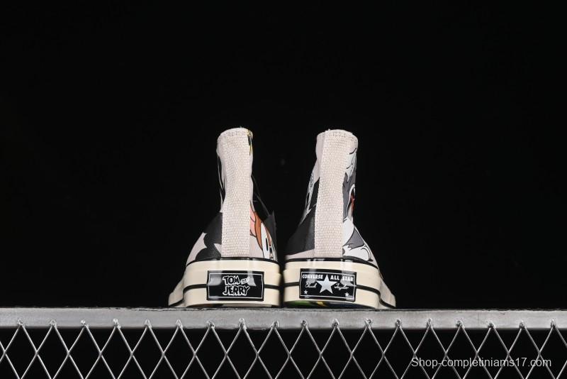 Converse Chuck Taylor All Star 1970s High Top Tom and Jerry Themed Casual Sneakers - A15111C