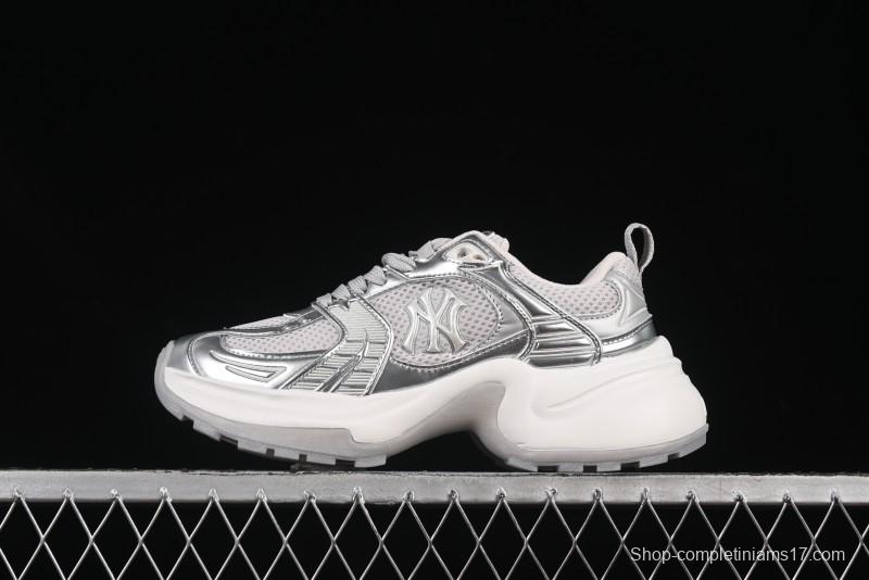 New York Yankees MLB XLG Chunky Platform Sneakers - 3ASHW045N50SIS
