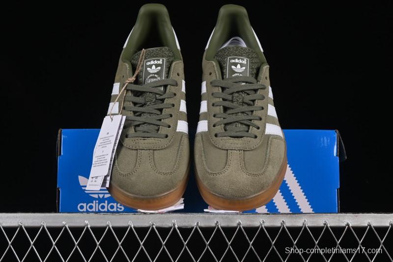 Adidas Originals Gazelle Indoor Retro Casual Slip-Resistant Wear-Resistant Low-Top Sneakers - JQ0174